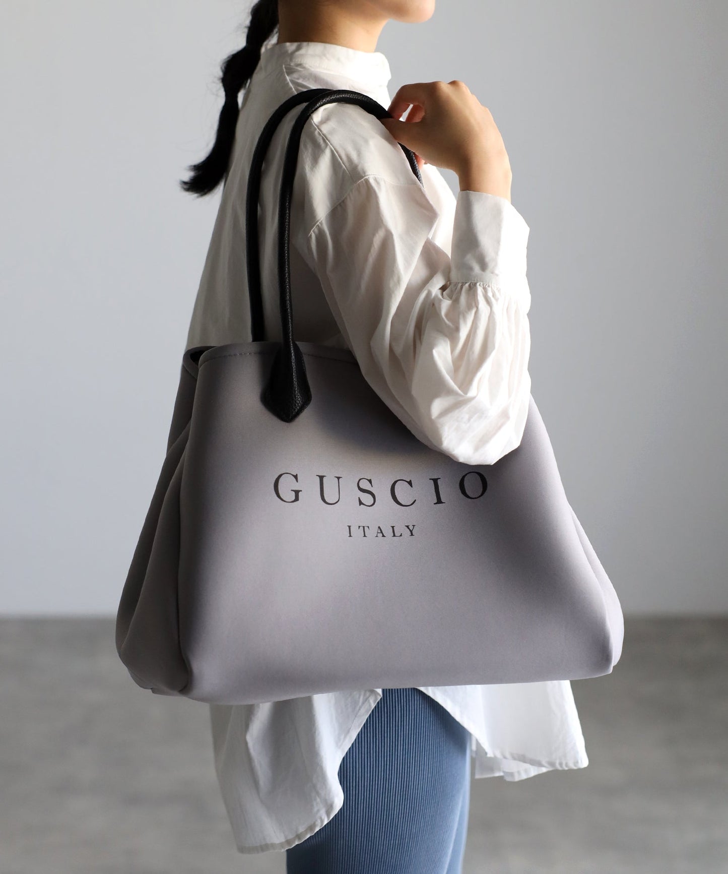【雑誌掲載・ショップチャンネルOA商品】ネオプレーントートバッグ　12-1055