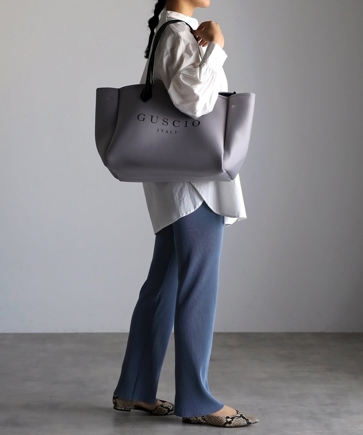 【雑誌掲載・ショップチャンネルOA商品】ネオプレーントートバッグ　12-1055