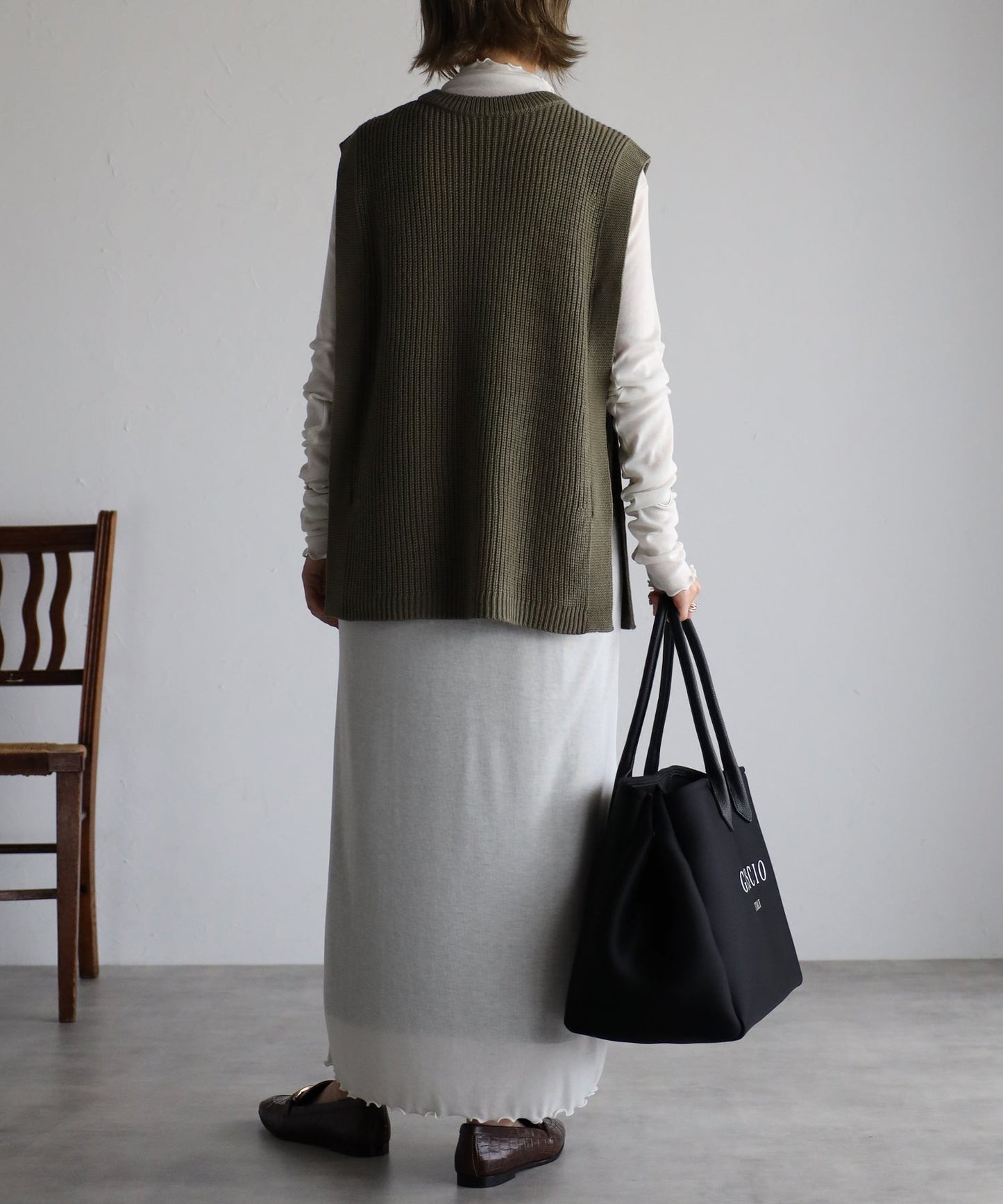 【雑誌掲載・ショップチャンネルOA商品】ネオプレーントートバッグ　12-1055